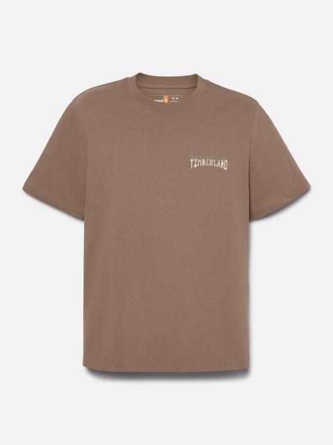 Timberland Men's Work Inspired Back Graphic Short Sleeve T-Shirt