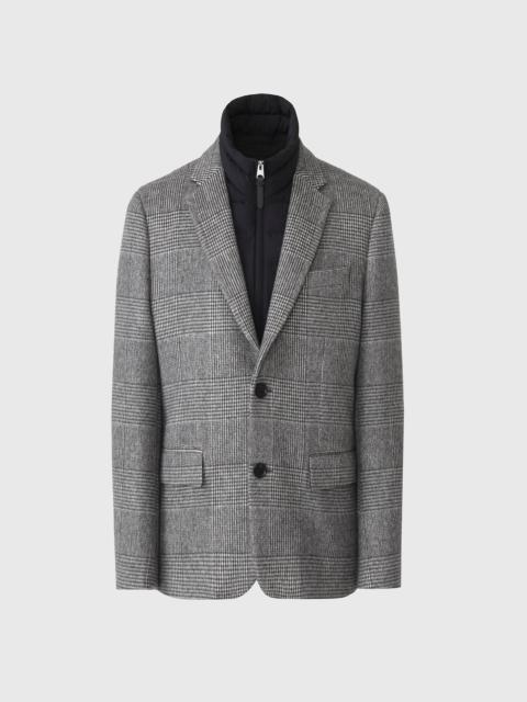 MACKAGE SUTTON-PL Plaid wool coat