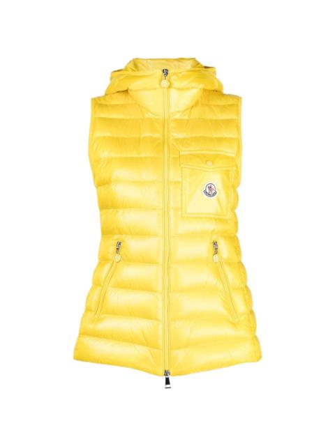 Glygos hooded quilted gilet