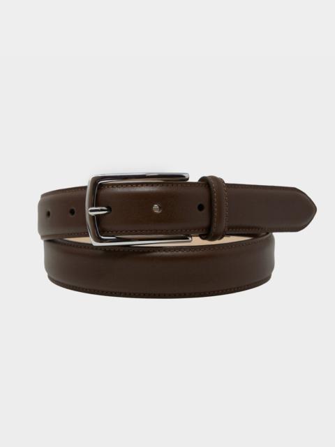 TODD SNYDER Classic Leather Dress Belt