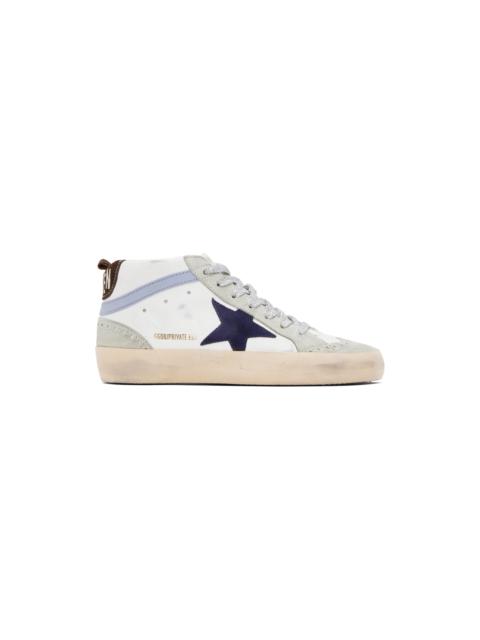 SSENSE Exclusive White Mid Star Sneakers