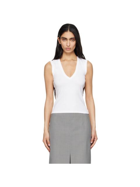 FLORE FLORE White Dewi Tank Top