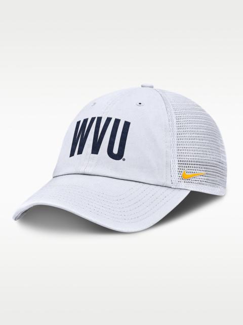 Nike West Virginia Primetime Campus Club Men's Nike College Trucker Adjustable Hat