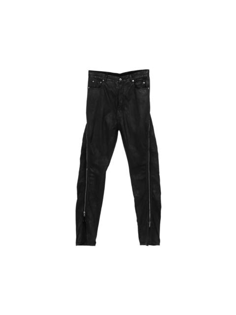 Rick Owens DRKSHDW DENIM PANTS - BOLAN BANANA BLACK