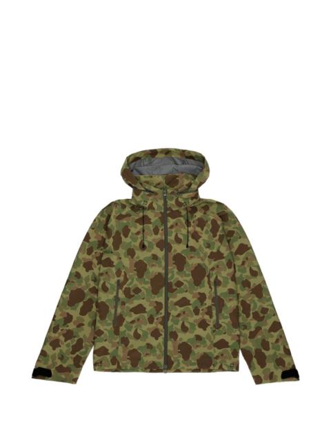 FORTELA zip fastening hooded jacket