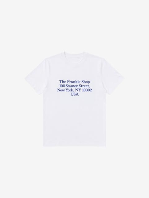 The Frankie Shop TFS Stanton T-Shirt - White/Blue