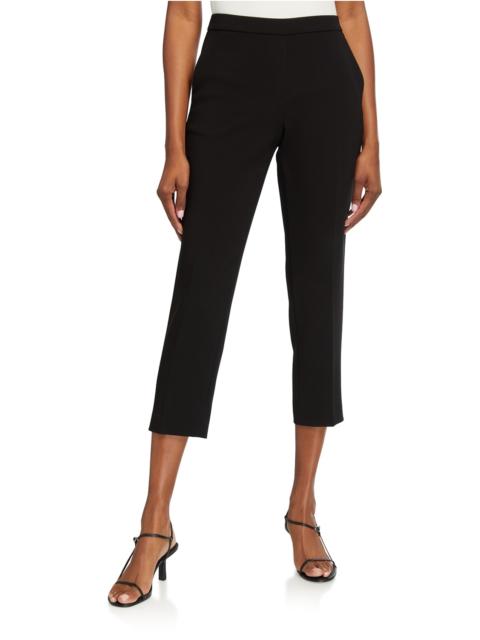 Theory Treeca Cropped Pull-On Pants