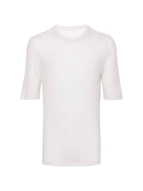 semi-sheer lyocell T-shirt