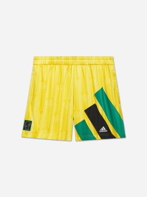 adidas Brain Dead x Disney Football Shorts Bold Gold