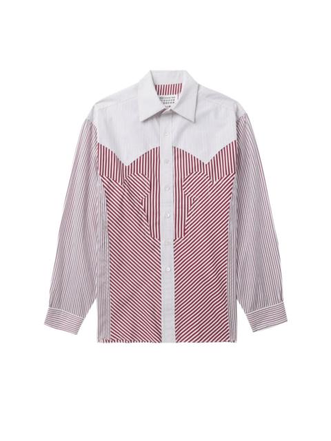 striped cotton shirt