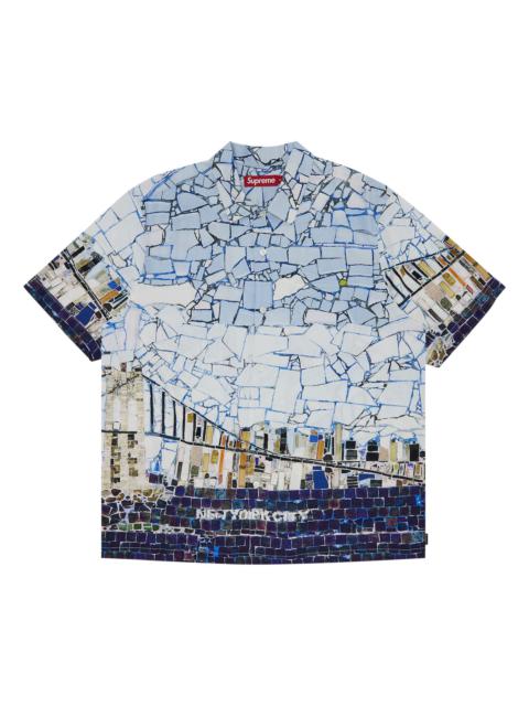 Supreme Supreme Mosaic Short-Sleeve Shirt 'Multicolor'