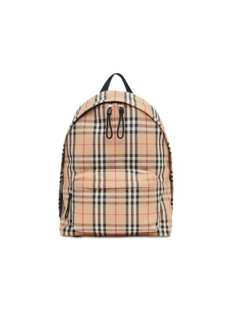 Burberry Burberry Vintage Check Nylon Backpack Archive Beige
