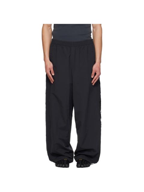 VETEMENTS Black Taped Track Pants
