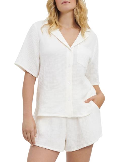 UGG Women's Vivienne Cotton Gauze Shirt - Nimbus