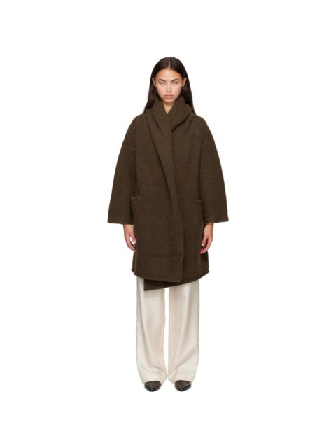 LAUREN MANOOGIAN Khaki Capote Coat