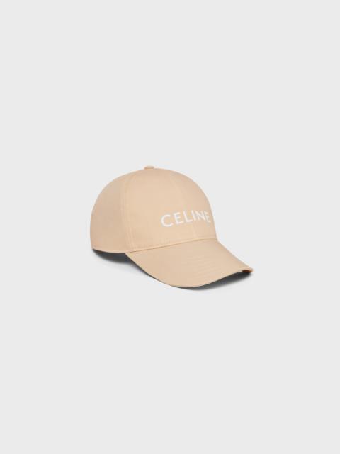 CELINE celine baseball cap in cotton