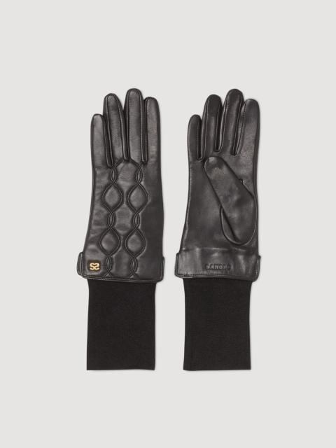 Sandro LEATHER GLOVES