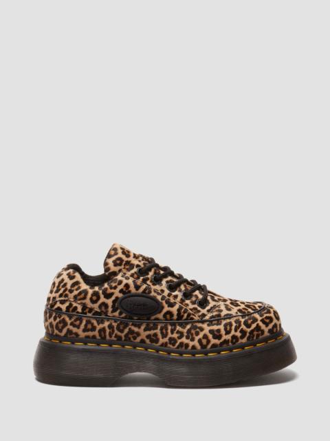 Dr. Martens Buzz 5-Eye Leopard Shoes