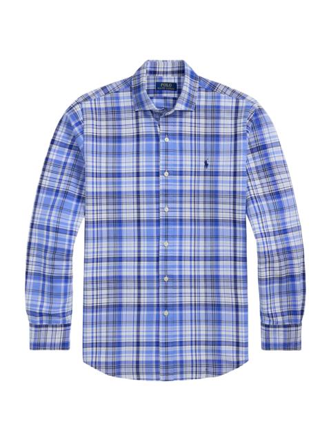 Polo Ralph Lauren Men's Classic-Fit Plaid Oxford Shirt - Blue Multi