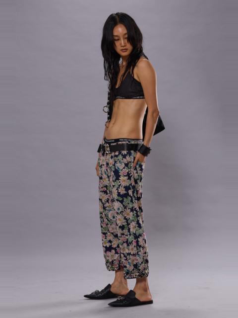 R13 X-BOYFRIEND - LAYERED BLACK FLORAL - R13