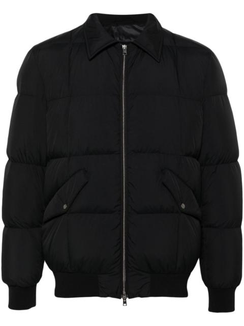 Herno logo-plaque jacket