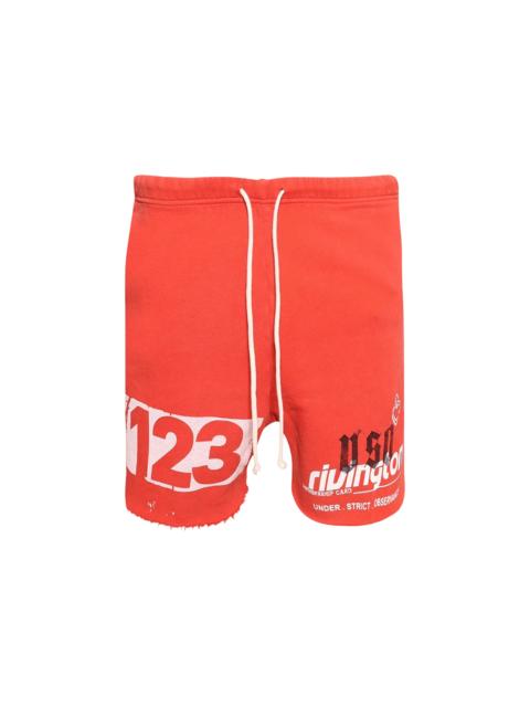 RRR123 Rivington Roi Rebis 'Membership USO' Shorts (Red)