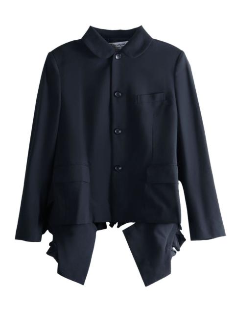 Comme des Garçons Comme des Garçons wool ruffled fitted jacket