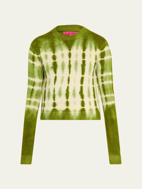 The Elder Statesman Wire Tie-Dye Cashmere Sweater