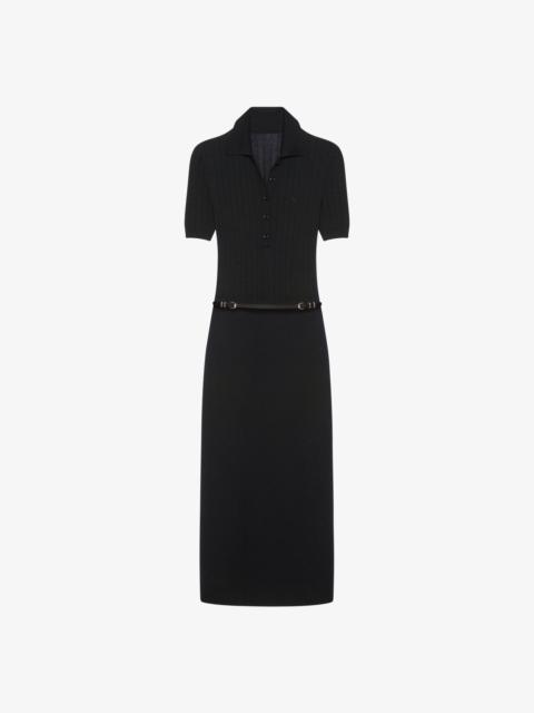 Givenchy VOYOU POLO DRESS IN KNIT