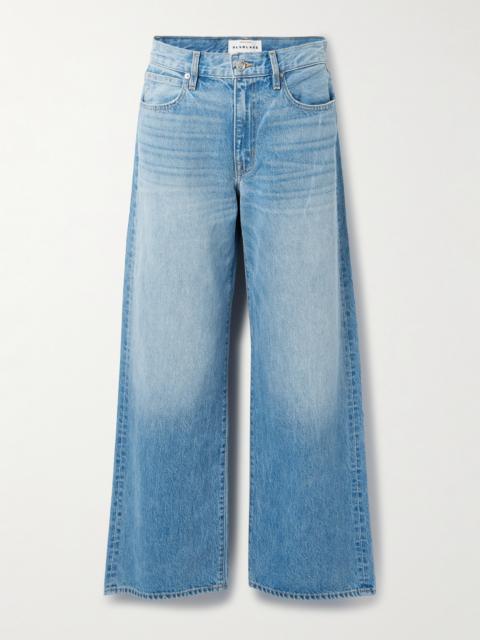 SLVRLAKE Selena Mid-rise Wide-leg Jeans