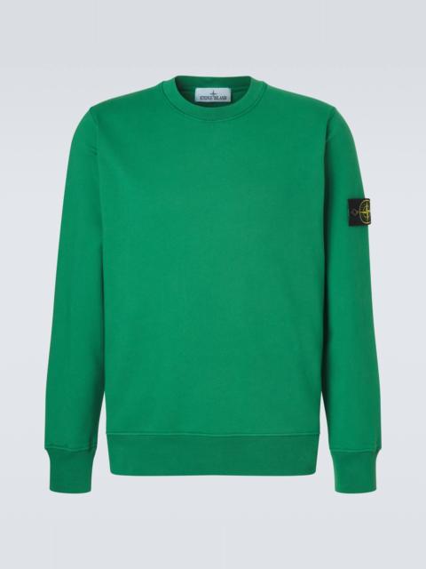 Stone Island Compass cotton fleece sweatshirt