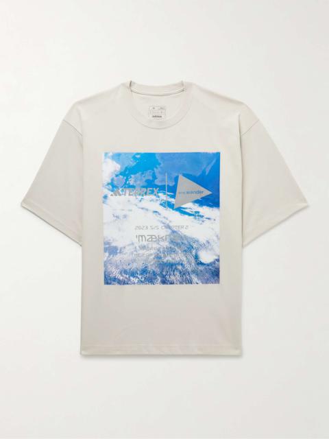 + And Wander TERREX Printed Cotton-Blend Jersey T-Shirt