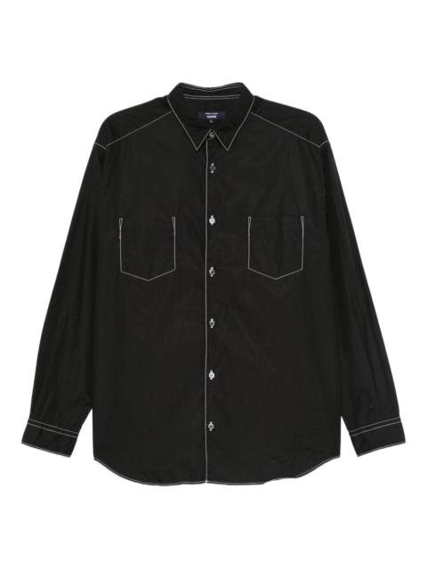 Comme des Garçons Homme contrast-stitch long-sleeve shirt