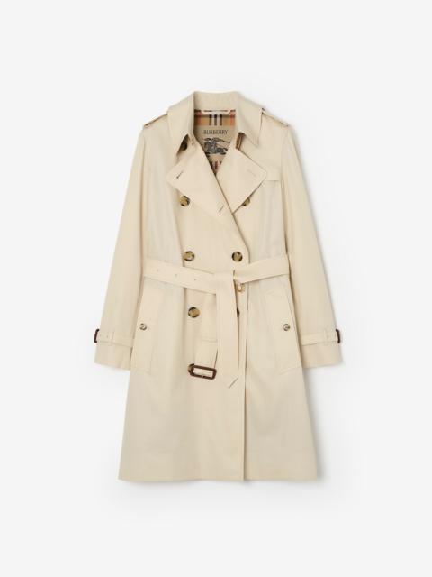 Burberry Mid-length Tropical Gabardine Kensington Trench Coat