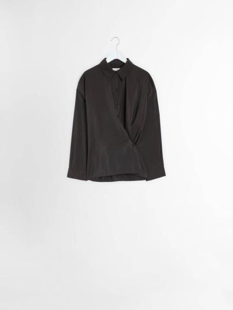 Lemaire STRAIGHT COLLAR TWISTED SHIRT