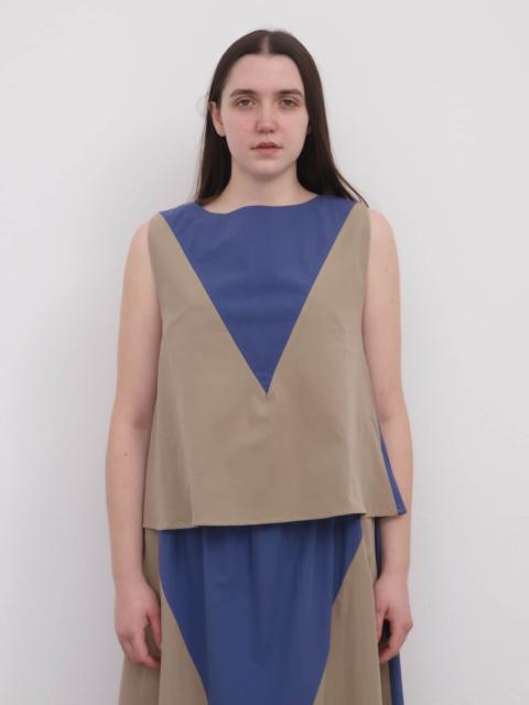 BASERANGE Tres Top - Organic Cotton Poplin