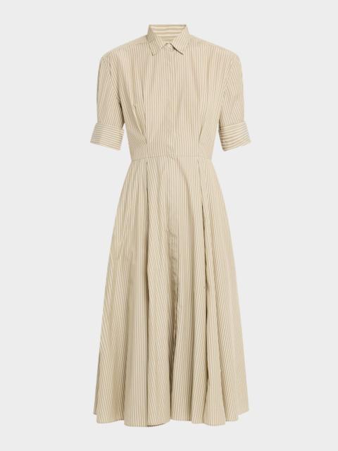 rag & bone Aiden Stripe Poplin A-Line Dress