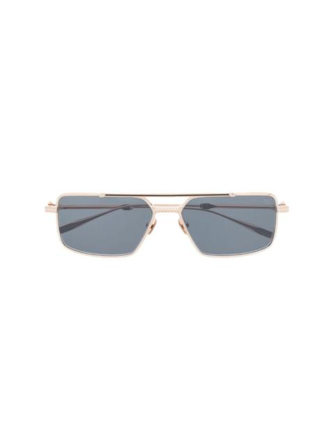 Rockstud pilot-frame sunglasses