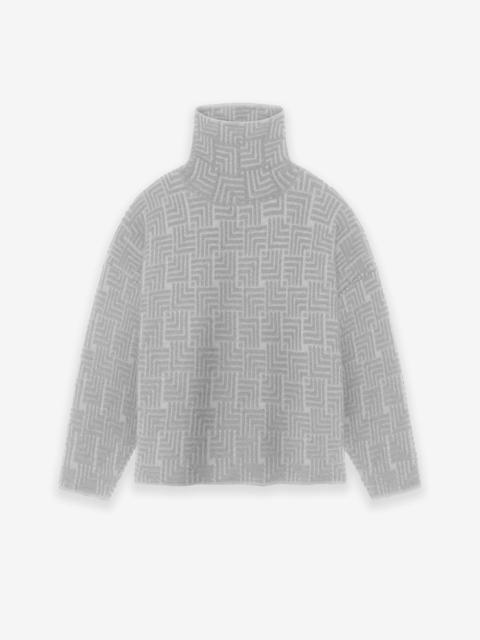Fear of God Wool Jacquard High Neck Sweater