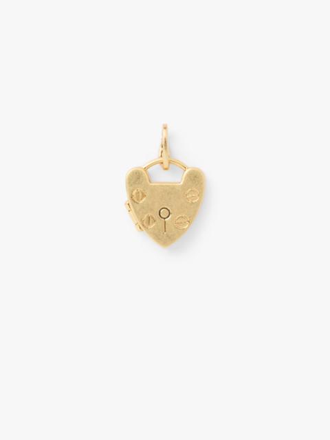 Clare V. Padlock Locket Charm