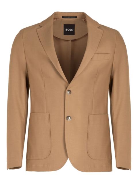 BOSS double-breasted two-pocket blazer