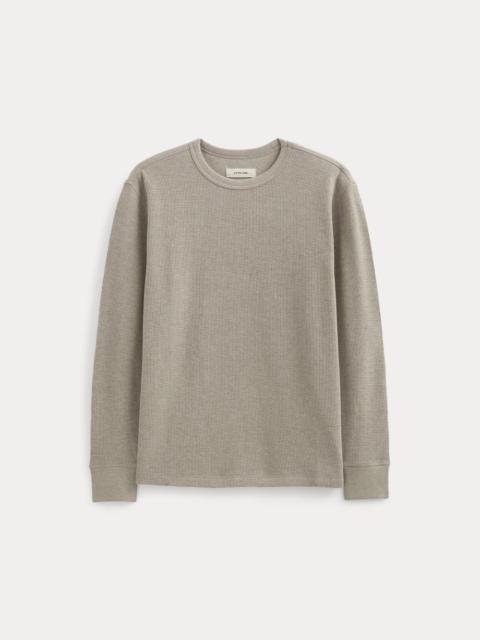 EVERLANE THERMAL CREW IN COZY WAFFLE