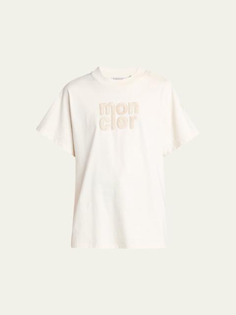 Moncler Short-Sleeve Logo T-Shirt