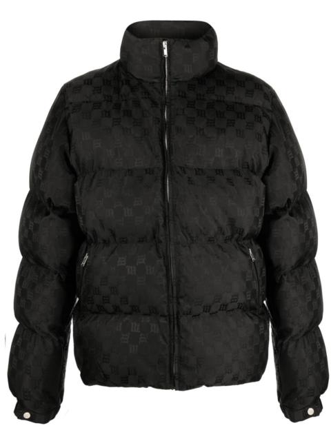 MISBHV monogram-pattern padded jacket