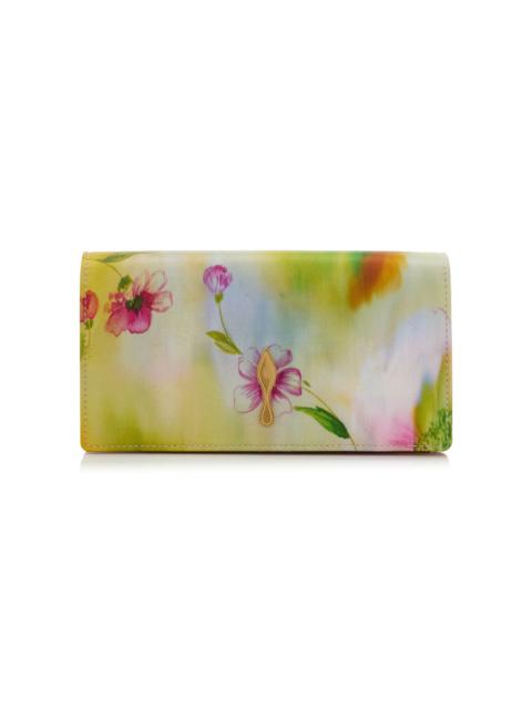 Christian Louboutin Bettina Crepe Satin Clutch multi