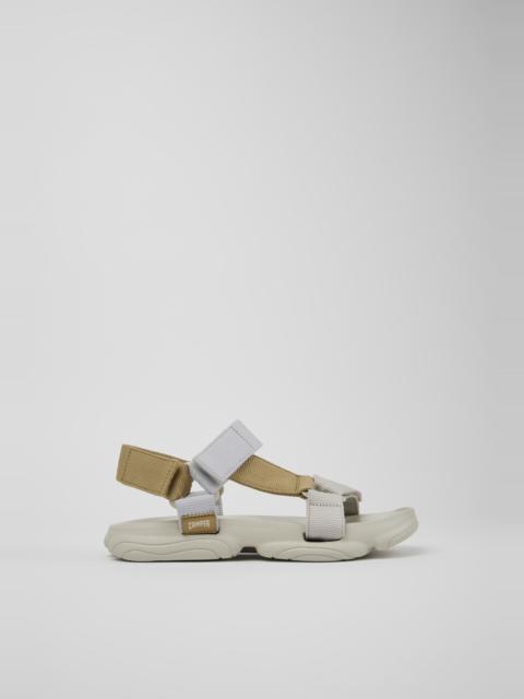 CAMPER Karst Sandal Multicolor Textile Sandals for Women.