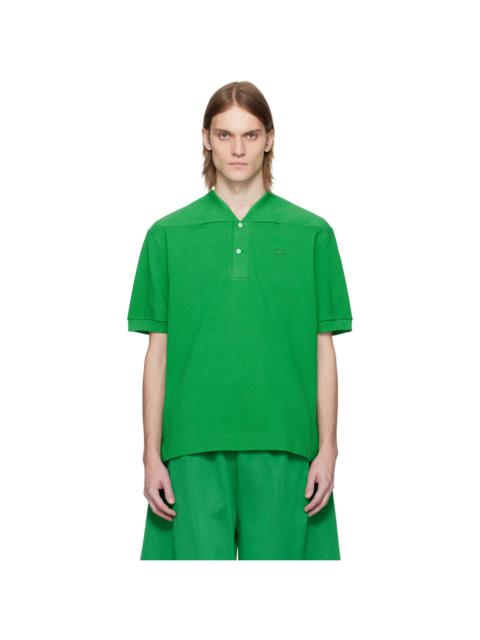 LACOSTE Green Runway Classic Fit Polo
