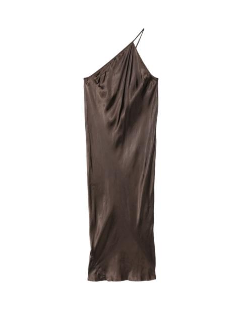 Rick Owens one-shoulder midi dress