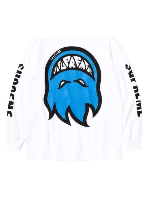 Supreme Supreme x Spitfire SS26 Bighead L/S T-Shirt 'White' SUP-SS26-335-WHT