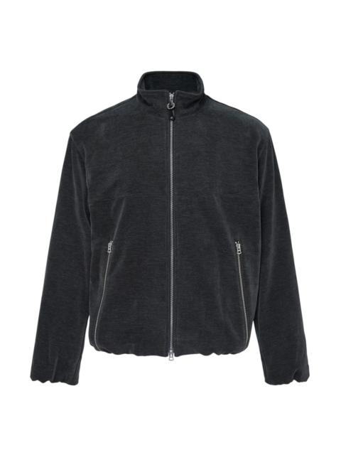 SOLID HOMME Velvet Feel Track Jacket